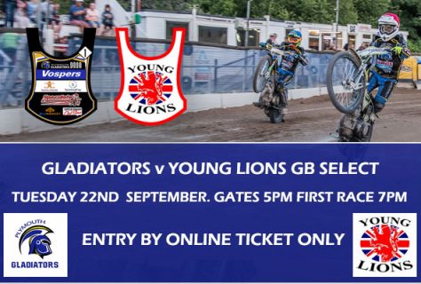 Gladiators V Team GB Young Lions